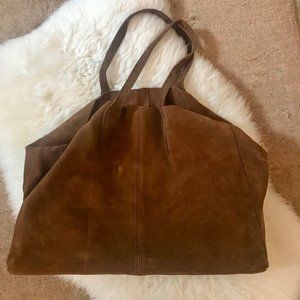 NWOT - MNG Suede Shopper Tote
